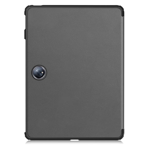 Bizon Case Tab Croc Flip-skal till OnePlus Pad 2 / Pad Pro, Grå