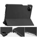 Miniatyrbild 4 av 8: Bizon Case Tab Croc Flip-skal till Xiaomi Redmi Pad SE 8.7, Svart