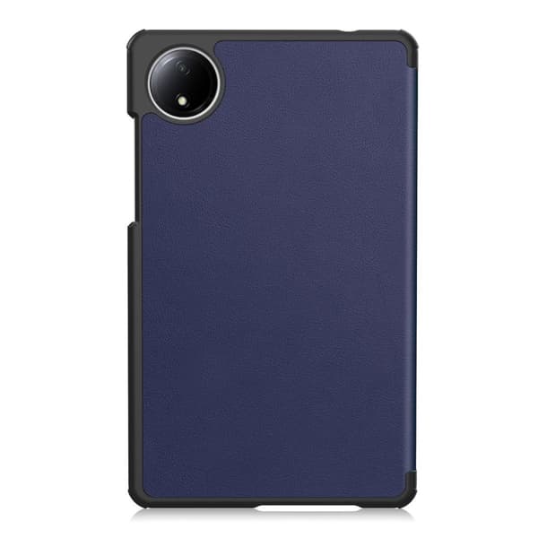 Bizon Case Tab Croc Flip-skal till Xiaomi Redmi Pad SE 8.7, Mörkblå