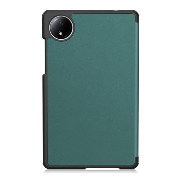 Bizon Case Tab Croc Flip-skal till Xiaomi Redmi Pad SE 8.7, mörkgrön