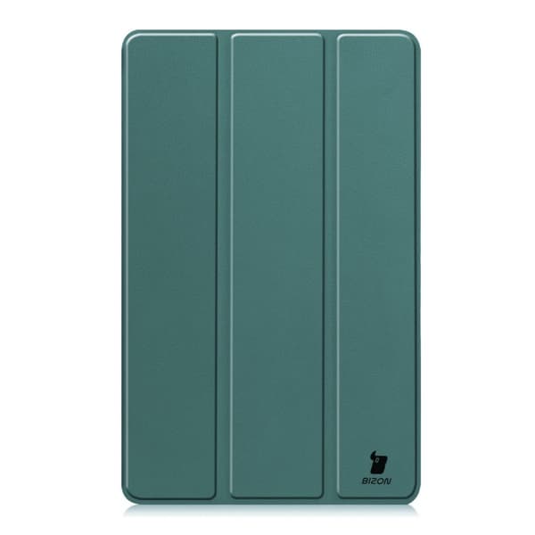 Bizon Case Tab Croc Flip-skal till Xiaomi Redmi Pad SE 8.7, mörkgrön