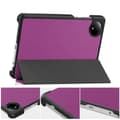 Miniatyrbild 4 av 8: Bizon Case Tab Croc Flip-skal till Xiaomi Redmi Pad SE 8.7, Mörklila