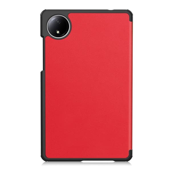 Bizon Case Tab Croc Flip-skal till Xiaomi Redmi Pad SE 8.7, Röd