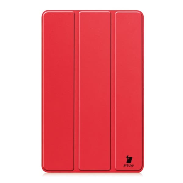 Bizon Case Tab Croc Flip-skal till Xiaomi Redmi Pad SE 8.7, Röd