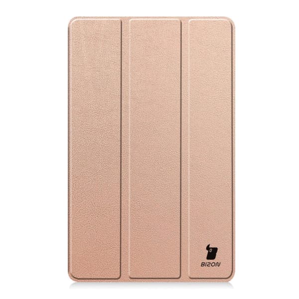Bizon Case Tab Croc Flip-skal till Xiaomi Redmi Pad SE 8.7, roséguld