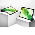Miniatyrbild 2 av 7: Bizon Case Tab Croc Flip-skal till Realme Pad 2 11.5, Svart
