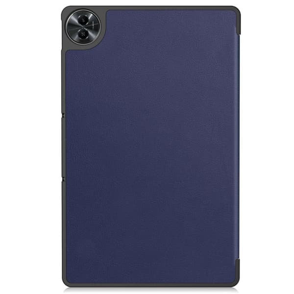 Bizon Case Tab Croc Flip-skal till Realme Pad 2 11.5, Marinblå