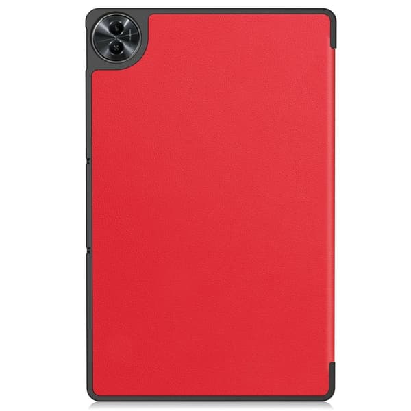 Bizon Case Tab Croc Flip-skal till Realme Pad 2 11.5, Röd