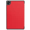 Miniatyrbild 5 av 7: Bizon Case Tab Croc Flip-skal till Realme Pad 2 11.5, Röd