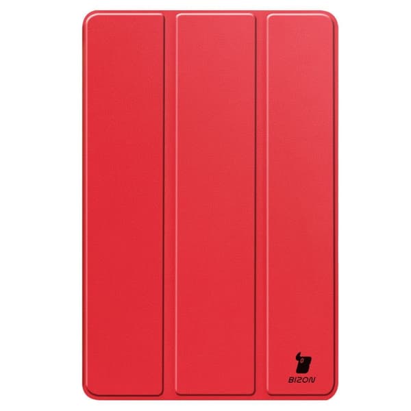 Bizon Case Tab Croc Flip-skal till Realme Pad 2 11.5, Röd