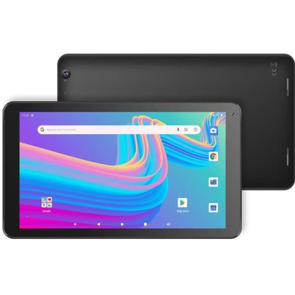 Pekskärmsplatta - LOGICOM - Tab 129 - 10" TN - Allwinner A133 - RAM 2 GB - 16 GB - Android 11 (Go-utgåva) - Svart - Wifi