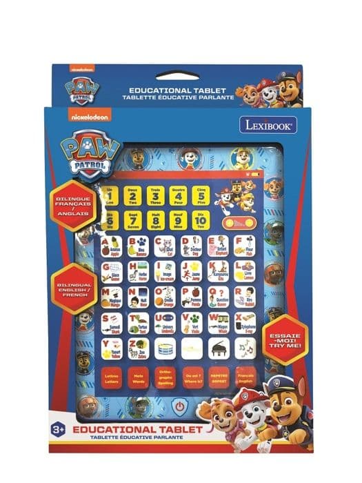 Paw Patrol tvåspråkig pedagogisk surfplatta (EN/FR)