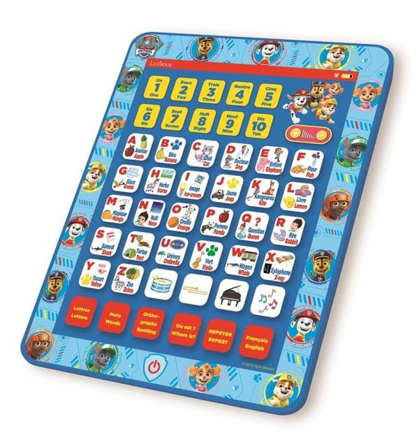 Paw Patrol tvåspråkig pedagogisk surfplatta (EN/FR)