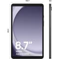 Miniatyrbild 3 av 5: Samsung Galaxy TAB A9 128GB Pekskärm Surfplatta Wifi Antracitgrå