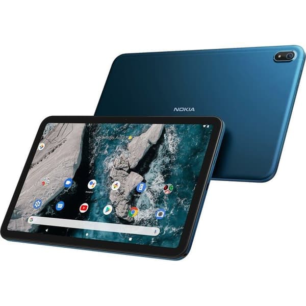 Tablet - Nokia - T20 - 64 GB - Android 11 - 10.4 tum - Genomskinlig blå