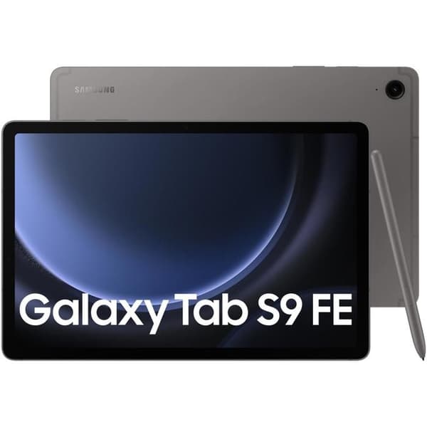 Samsung Galaxy Tab S9 FE surfplatta - 128 GB - 5G - Android 13 - Wi-Fi 6 - Grå Grå