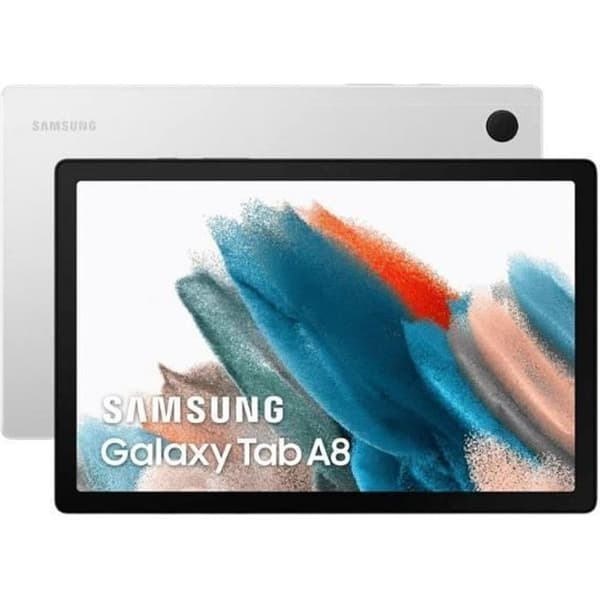Surfplattor, Samsung Samsung SM-X205N Galaxy Tab A8 10,5 3+32GB (2021) 4G silver DE.Samsung Galaxy Tab A8 SM-X205NZSA. Storlek av