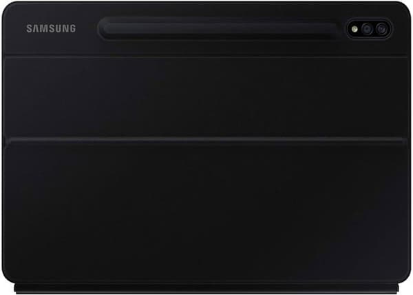 Samsung pekskärmsplatta - EF-DT870BBEGGB - Tangentbordsfodral för Galaxy Tab S7 - Svart (UK version)
