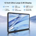 Miniatyrbild 4 av 6: Taktile Tablet - DOOGEE - T20 Ultra - 12 Tum - 256 Go - Android 13 - Helio G99