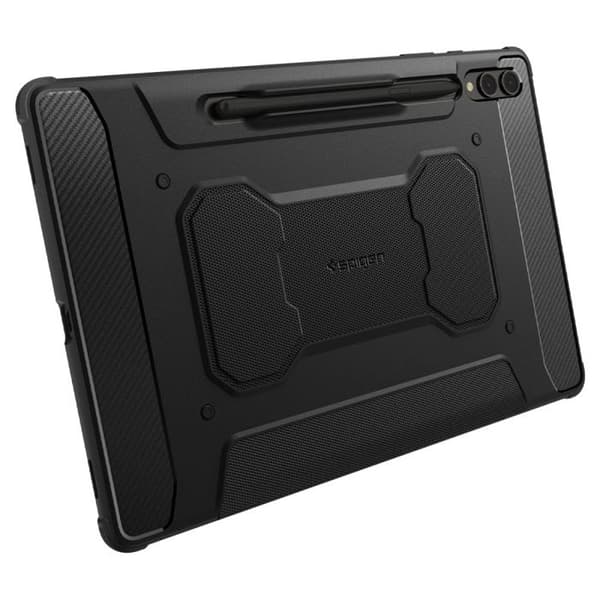 Spigen pekskärmsplatta - ACS06539 - Rugged Armor Pro-fodral kompatibel med Samsung Galaxy Tab S9 Plus (2023) - Svart
