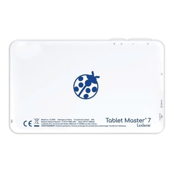 Lexibook 7" Super Mario Tablet - Skyddsöverdrag - Föräldrakontroll - Blå