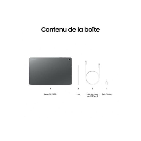 Samsung Galaxy Tab S10FE+ 13.1'' 12GB 256GB WIFI GRÅ