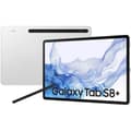 Miniatyrbild 1 av 6: Pekskärmsplatta - SAMSUNG - Galaxy Tab S8+ - 12,4" - RAM 8GB - 128GB - Silver - Wifi - S Pen ingår