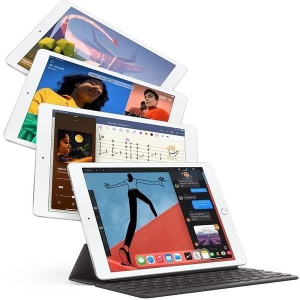 APPLE - 10,2" iPad (2020) WiFi 32GB - Space Grey - Renoverad - Utmärkt skick- REFURBISHED