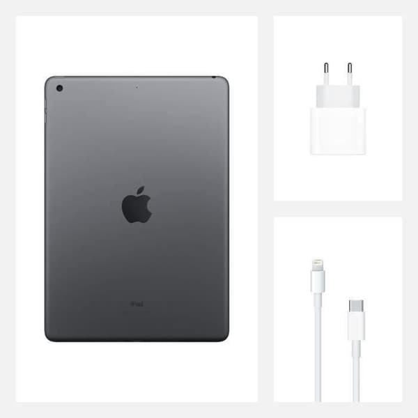 APPLE - 10,2" iPad (2020) WiFi 32GB - Space Grey - Renoverad - Utmärkt skick- REFURBISHED