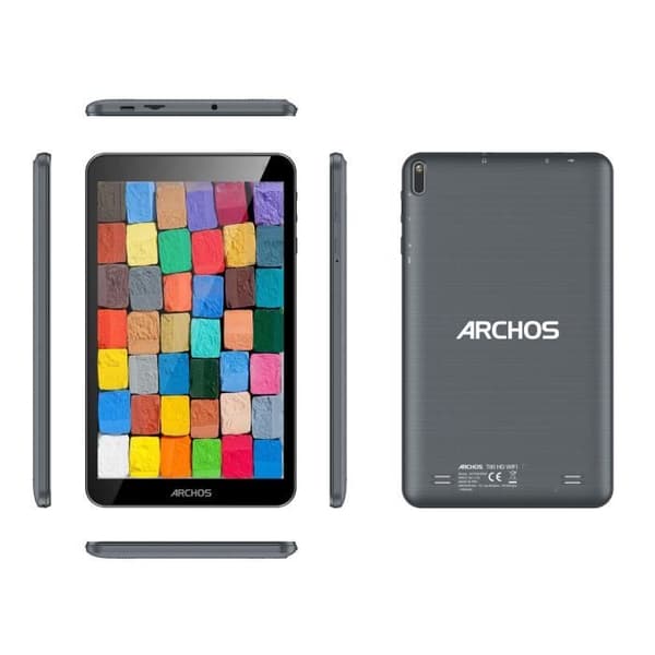 ARCHOS - T80 HD Wifi 3+64 - HD 8-skärm - Android 14 - 3 GB RAM - 64 GB lagring - Svart