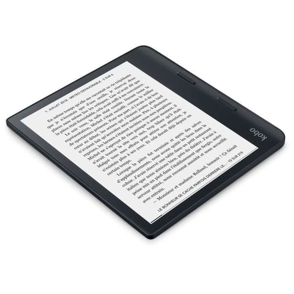 KOBO Sage e-läsare - 8 - 300 ppp - Comfortlight PRO - Vattentät - Bluetooth - Dropbox - 32Go