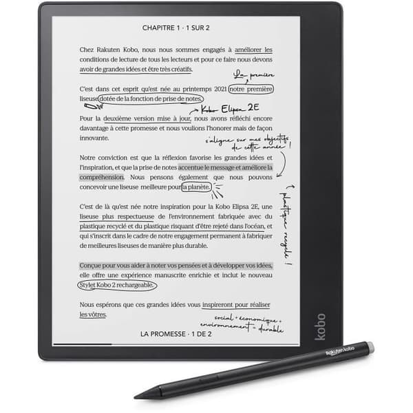 Kobo av Fnac Elipsa 2E e-bokläsare
