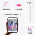 Miniatyrbild 4 av 5: APPLE iPad mini (2024) - 8.3'' - WiFi + mobil - 128 GB - Starlight