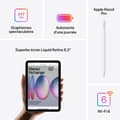Miniatyrbild 4 av 5: APPLE iPad mini (2024) - 8,3'' - WiFi - 128 GB - Starlight