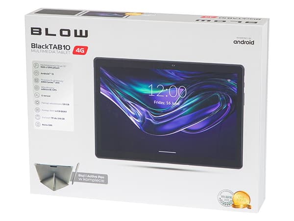 BLOW BlackTAB10 4/128 GB 4G LTE Octa-core surfplatta