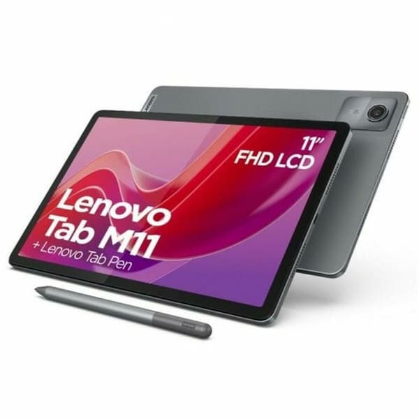 Läsplatta Lenovo M11 11" Mediatek Helio G88 4 GB RAM 128 GB Svart Grå Grå