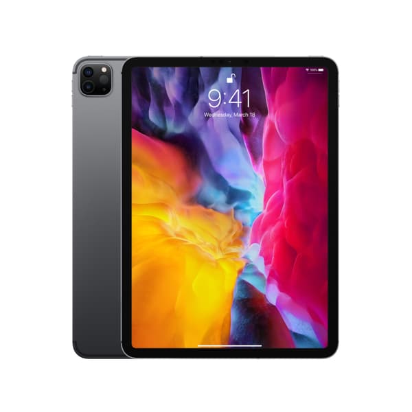 Apple iPad Pro 11" Wi-Fi + Cellular (2nd Gen) 256GB Space Gray  Grade C Refurbished Grå