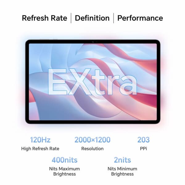 Nettbrett Honor 5301AGHX Octa Core 4 GB RAM 128 GB Grå 11,5"