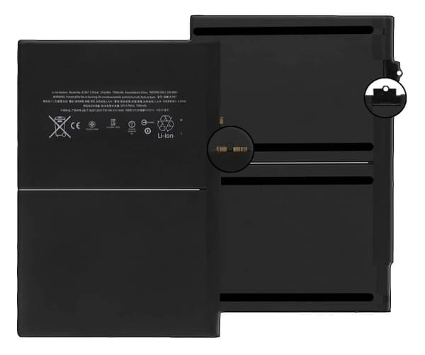 Batteri för iPad Air 2 A1566 A1567 APPLE 7340mAh Original Ti Chip
