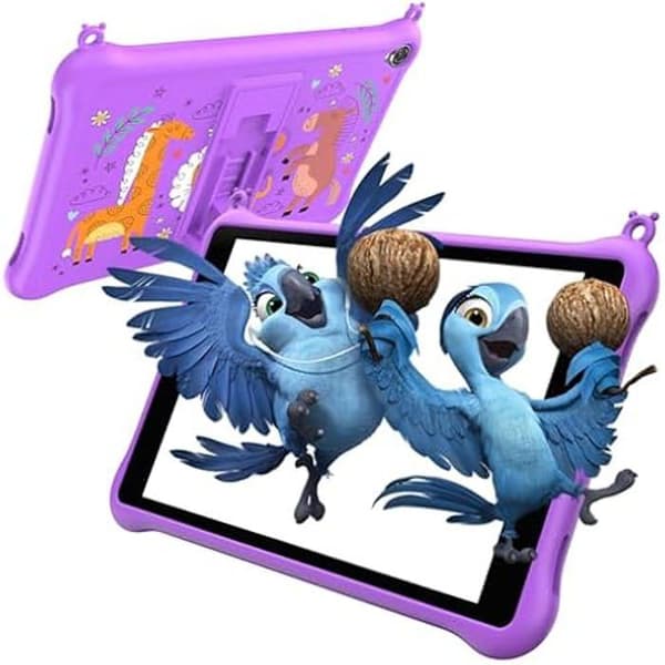 Surfplatta för barn - BLACKVIEW - Tab 50 Kids - WiFi - 3 GB RAM - 64 GB lagring - Lila Lila