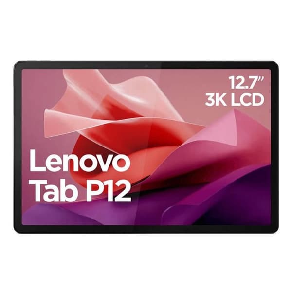 Lenovo Tab P12 12,7" 8 GB/128 GB WiFi Grå (Stormgrå) Grå