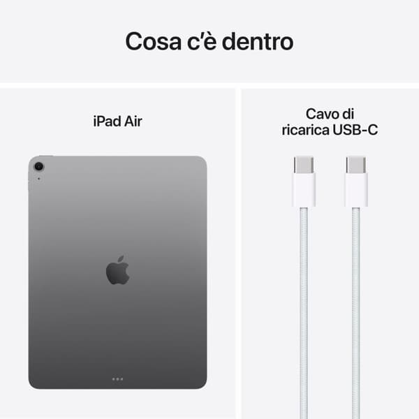 Läsplatta Apple MCNH4TY/A 13" 8 GB RAM 128 GB Grå M3