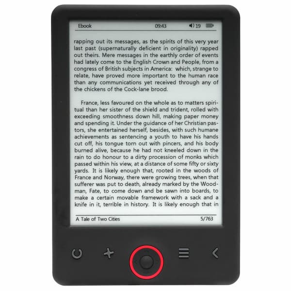 BEGAGNAD E-Bok Denver Electronics Svart (Renoverade A)