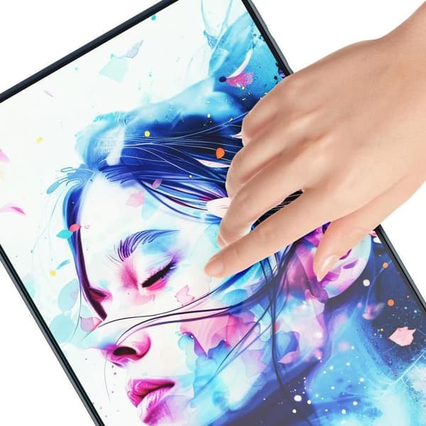 Samsung Galaxy Tab S9 FE+ - upp till 13 tum, 3MK, papperseffekt