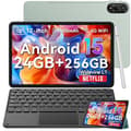 Miniatyrbild 1 av 6: Blackview MEGA2 Pekskärm 11.97" Android 15 2.4G+5GHz Wifi, RAM 24 Go ROM 256 Go/SD 2 To 9000mAh Grön Med K1 Tangentbord