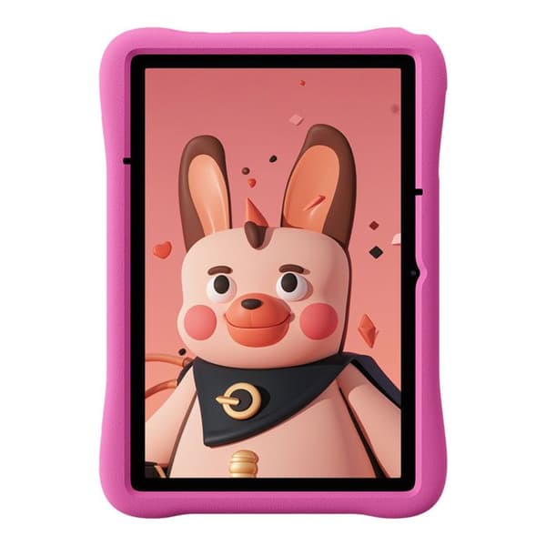OSCAL Pad 60 Barn 10.1" Touchskärm, RAM 12Go, ROM 128Go-SD 512Go, Android 15, 5100 mAh, WiFi 6 Med Z20 Klocka Rosa