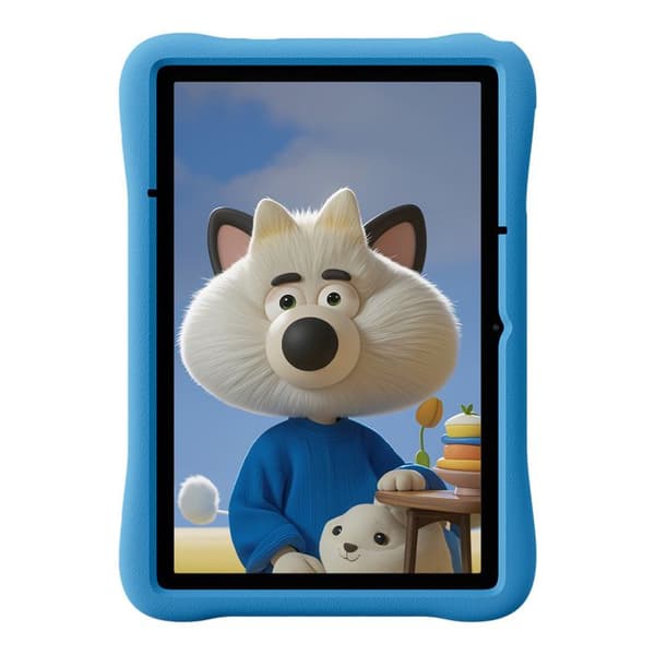 Tablett för barn OSCAL Pad 60 Kids 10.1" RAM 12GB ROM 128GB-SD 512GB, Android 15 5100 mAh WiFi 6 Med Z20 Klocka Blå
