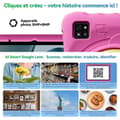 Miniatyrbild 4 av 5: Barnplatta OSCAL Pad 60 Kids 10.1" RAM 12GB ROM 128GB-SD 512GB, Android 15 5100 mAh WiFi 6 Med Z10 Klocka Blå
