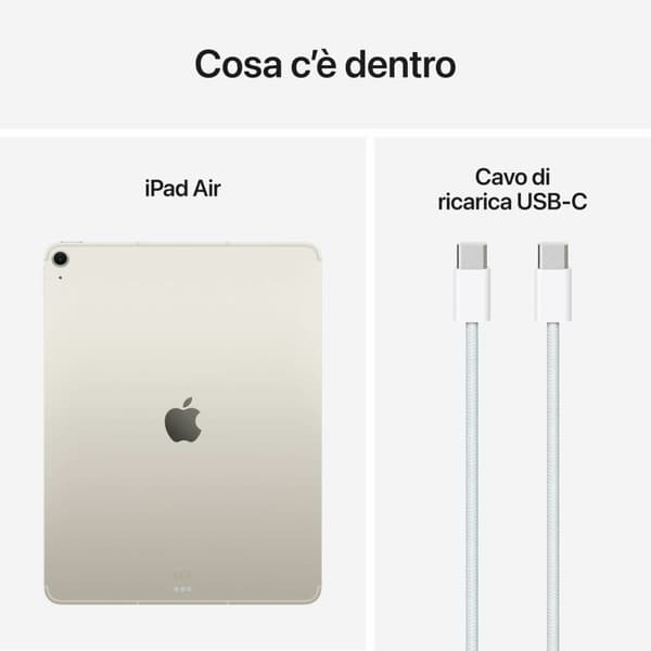 Läsplatta Apple starlight 13" M3 8 GB RAM 512 GB