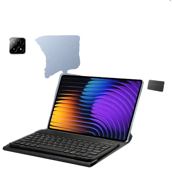 Globaalit Tablet-tietokoneet, 5G Wifi-yhteys, 22GB RAM,16GB 1TB, Sininen ja KB PC